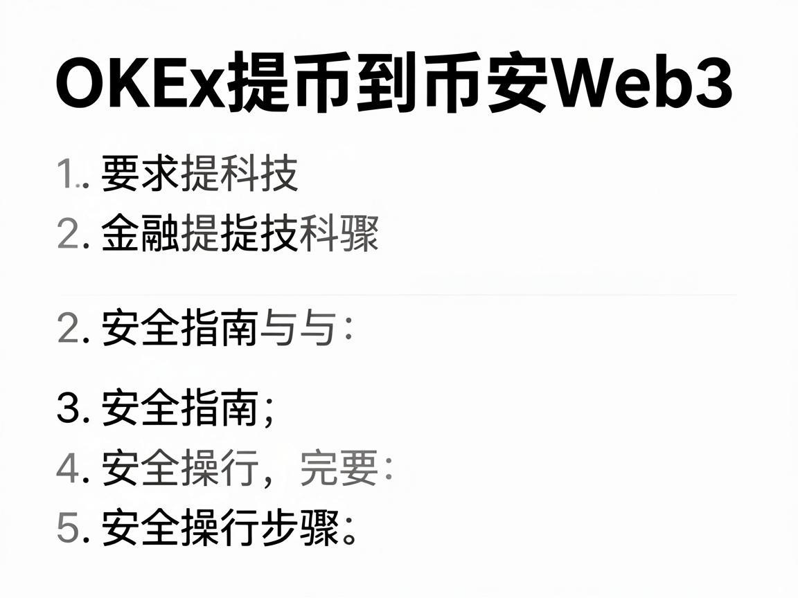 OKEx提币到币安Web3，安全指南与操作步骤