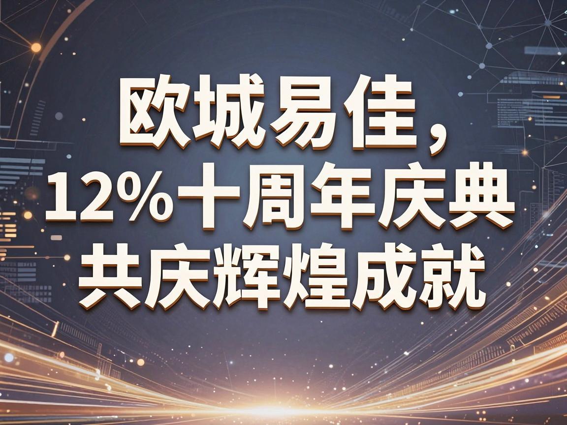 欧城易佳十周年庆典，共庆辉煌成就
