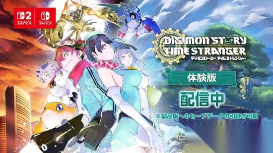 免费开玩 数码宝贝物语 时空异客 体验版上线Switch