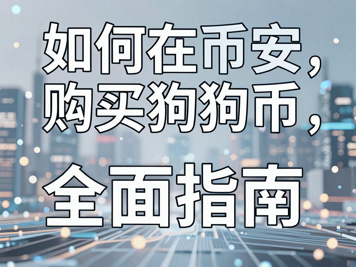 如何在币安购买狗狗币，全面指南