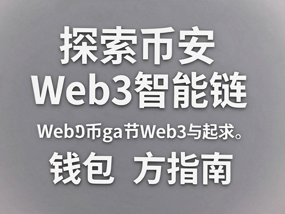 探索币安Web3智能链，钱包官方指南