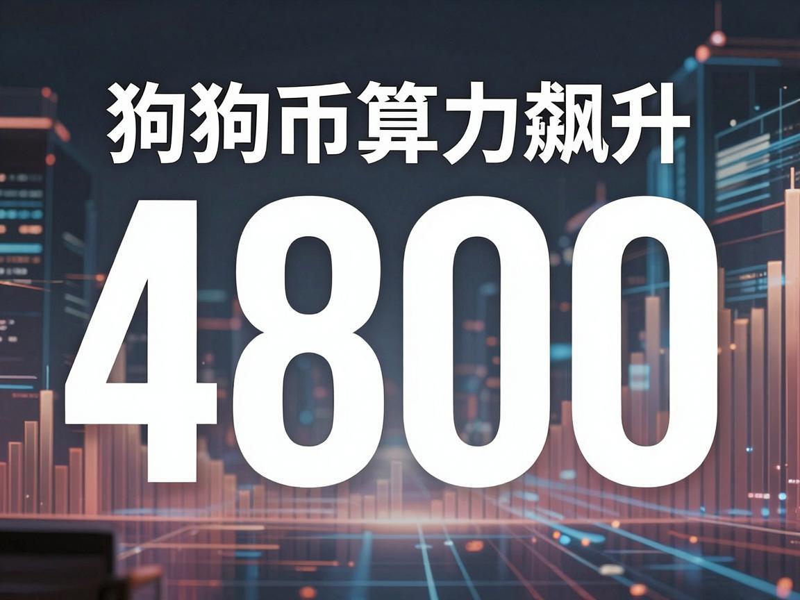 狗狗币算力飙升至4800，市场新动向解析
