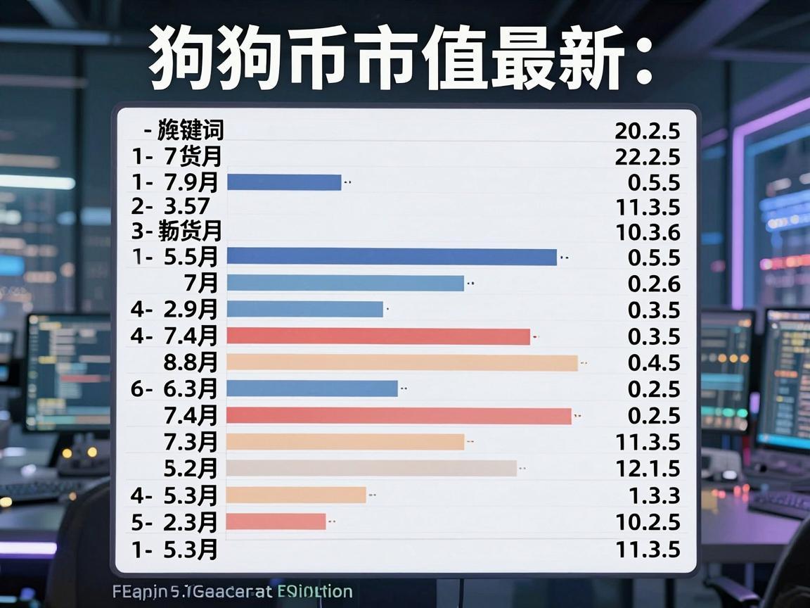 狗狗币市值最新排名,加密货币市场的新星还是过眼云烟?