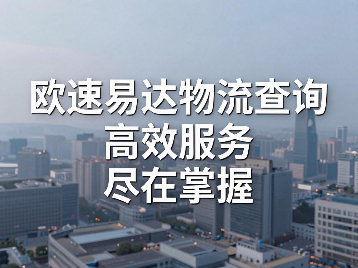 欧速易达物流查询，高效服务，尽在掌握
