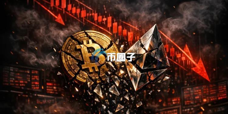 华许鹰派转向压顶 升息预期取代降息！比特币跌破63270美元 全网24小时逾1.44亿美元爆仓
