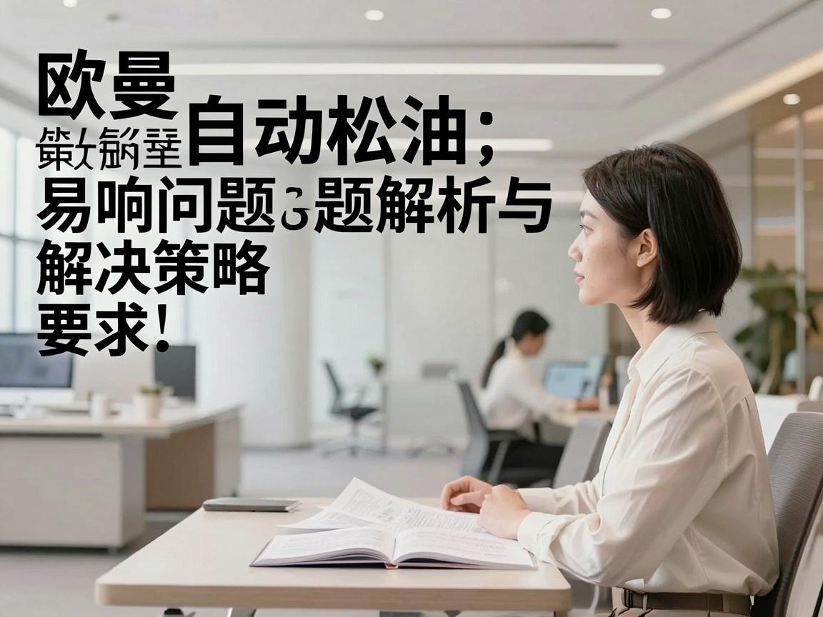 欧曼自动松油易响问题解析与解决策略