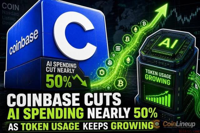 Coinbase削减近半AI支出但内部Token用量攀升，欧易官网下载同步追踪实时行情
