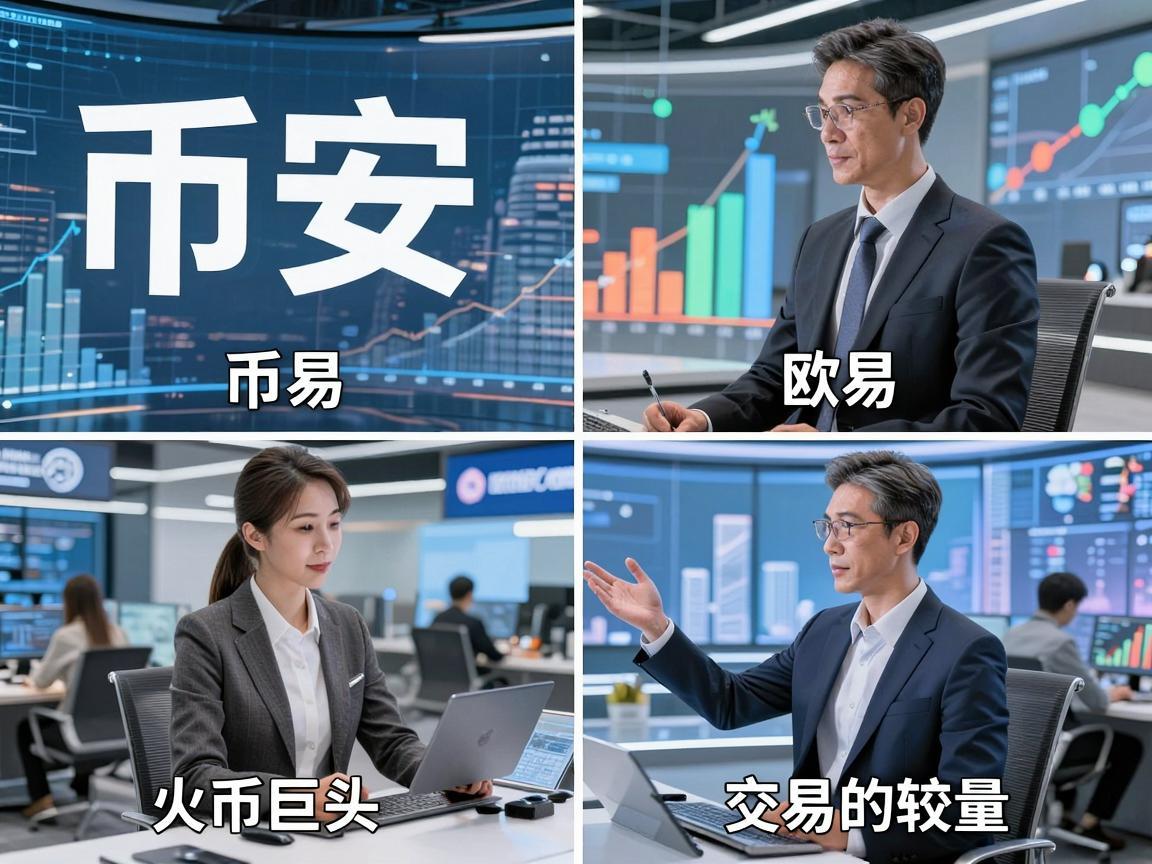 数字货币市场的四大巨头，币安、欧易、火币与交易所的较量