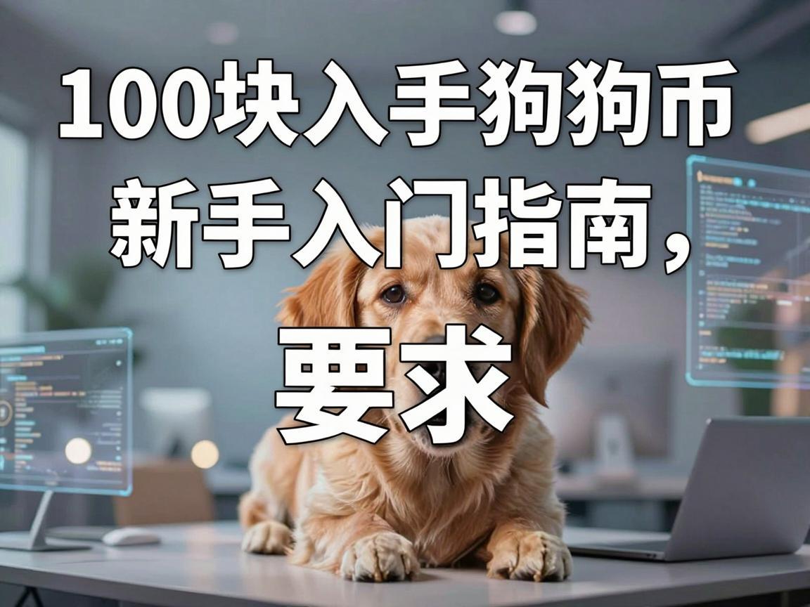 100块入手狗狗币，新手入门指南