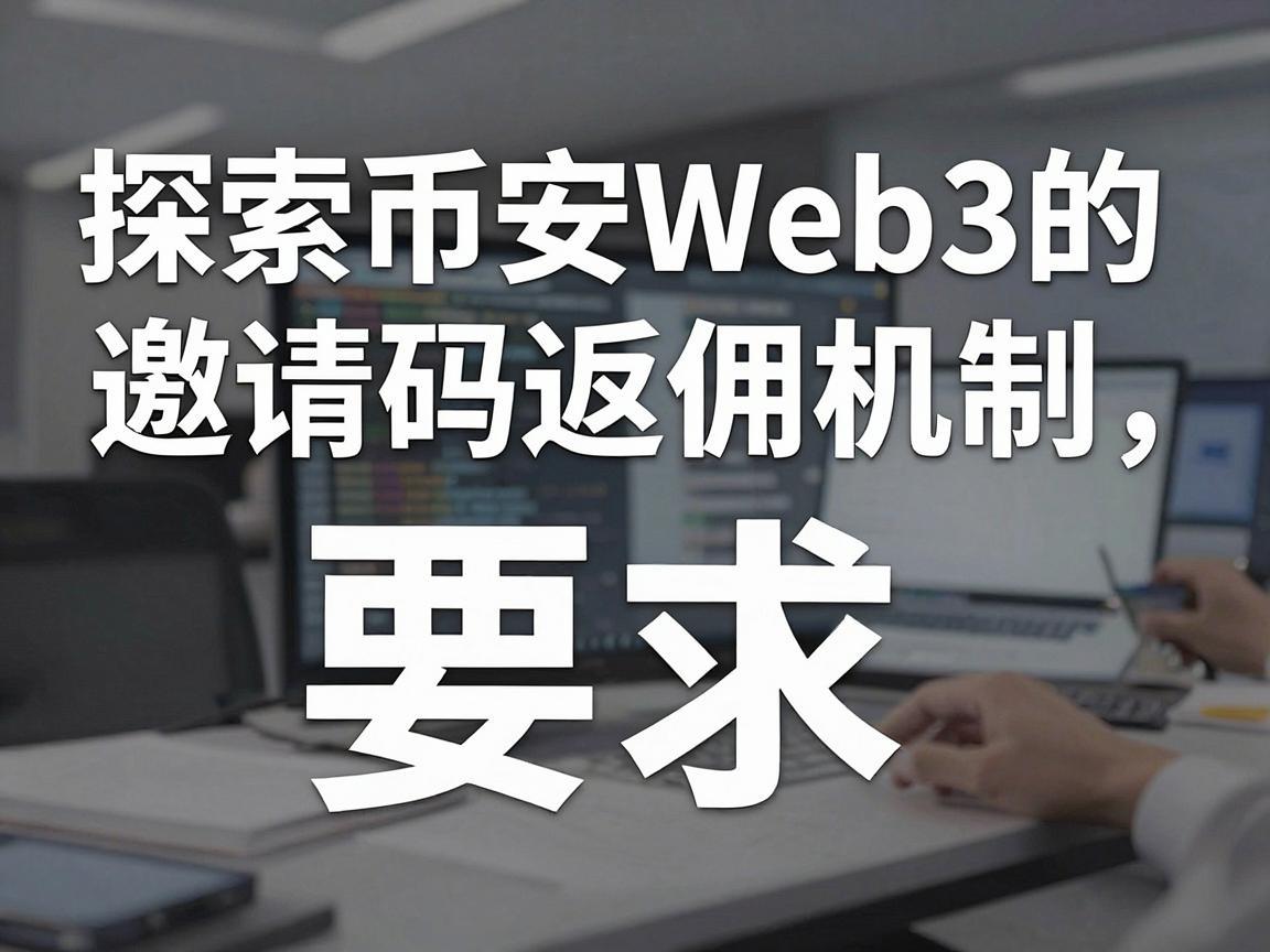 探索币安Web3的邀请码返佣机制