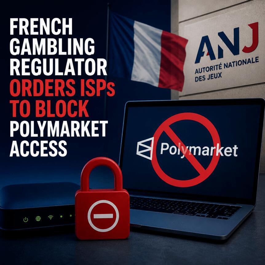 法国赌博监管机构要求ISP封禁Polymarket