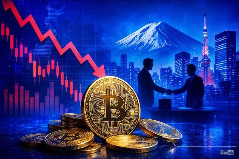 EVO基金融资交易后，比特币日本股票下跌