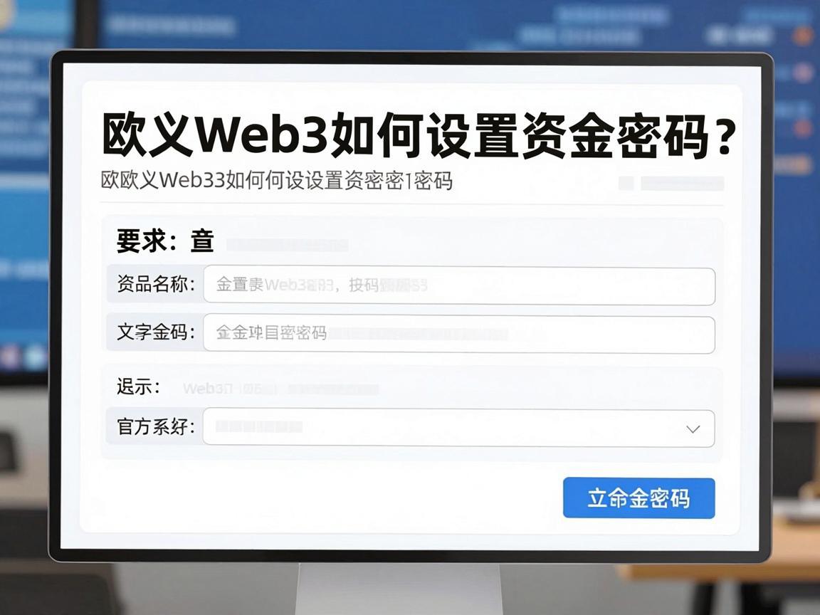 欧义Web3如何设置资金密码