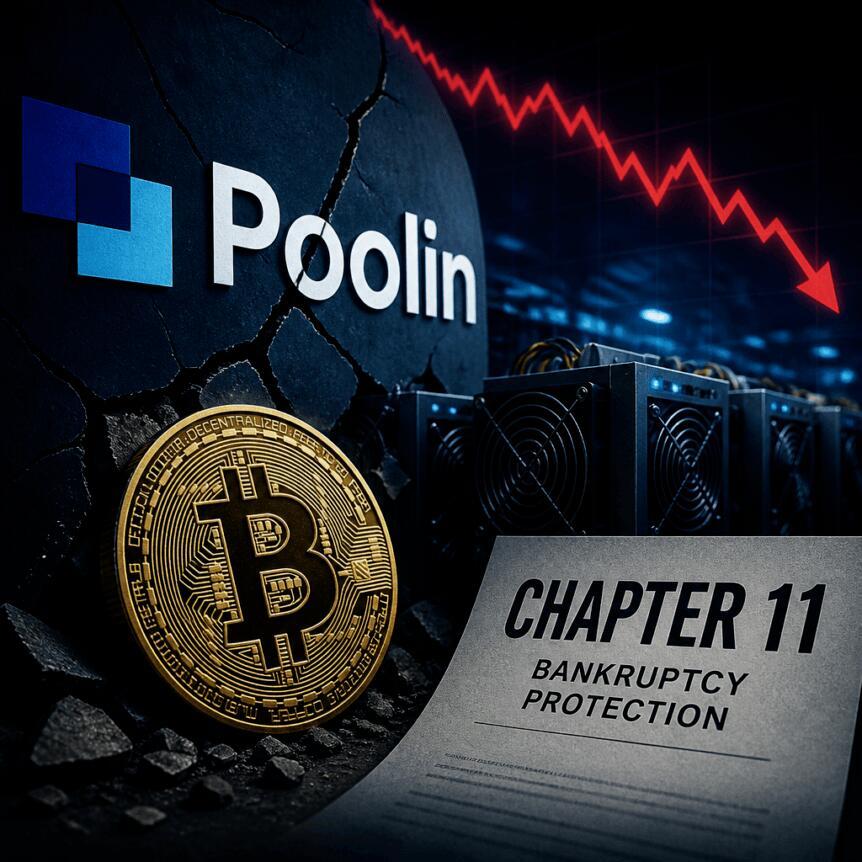 比特币矿池Poolin申请破产保护